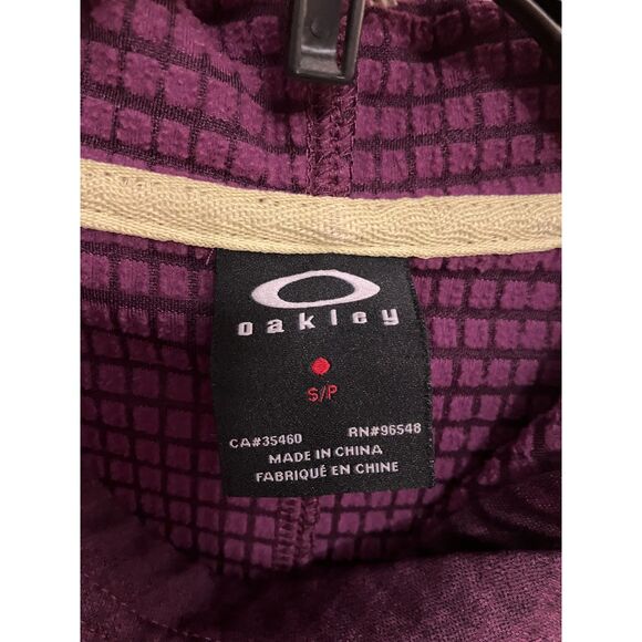 Oakley Hoodie - Workout Running  Sweatshirt Thumb Holes - Size Small - Picture 3 of 3